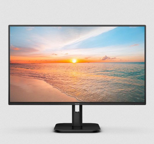 מסך מחשב פיליפס Philips 24E1N1100A בגודל 23.8 אינץ' עם פאנל IPS וקצב רענון 120Hz