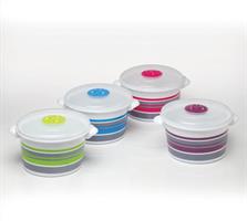 סט 2 סירים צבעוניים למיקרוגל - BPA FREE
