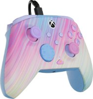 בקר משחק חוטי Turtle Beach Rematch Advanced Wired Cotton Candy – בקר צבעוני עם כבל מחובר