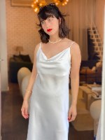 שמלה LEE - קצרה / לבנה
