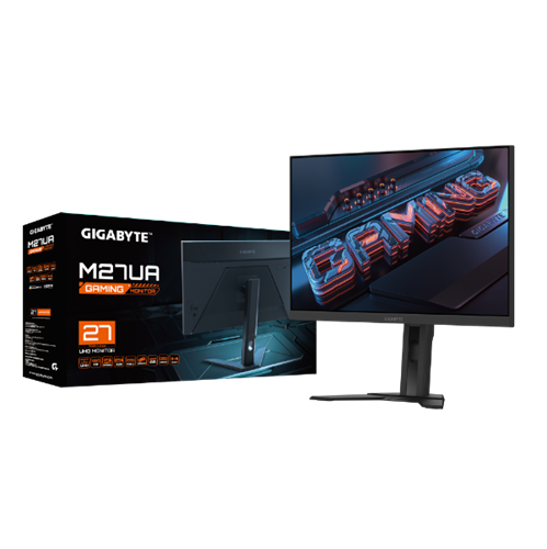מסך גיימינג Gigabyte M27UA 4K SS IPS 160Hz 1MS HDR USB HUB
