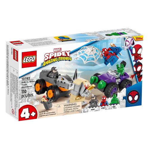 לגו מארוול ספיידי המופלא– העימות בין האלק וריינו -  10782 LEGO Marvel