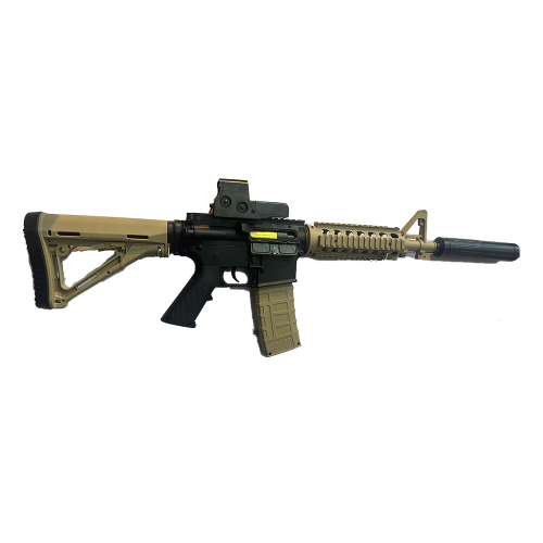 רובה צעצוע ג'ל חשמלי תואם M16-D מלא צבע בהיר