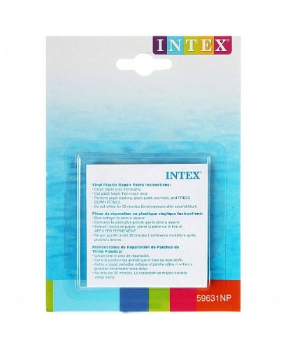 INTEX 59631 סט מדבקות לתיקון חורים מחוץ למים