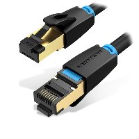 כבל רשת מצופה זהב - VENTION CAT8 SSTP 40GBPS/2000HZ/28AWG/1M