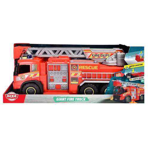 דיקי טויס - כבאית VOLVO אור וקול משפריצה מים 60 ס''מ - DICKIE TOYS