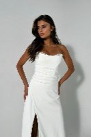 שמלת אריאנה CUPT לבן