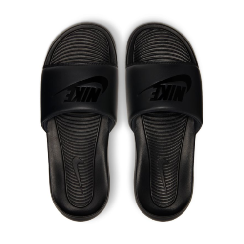 Nike Victori One Slide כפכפי סלייד נייק שחור לוגו שחור יוניסקס | NIKE