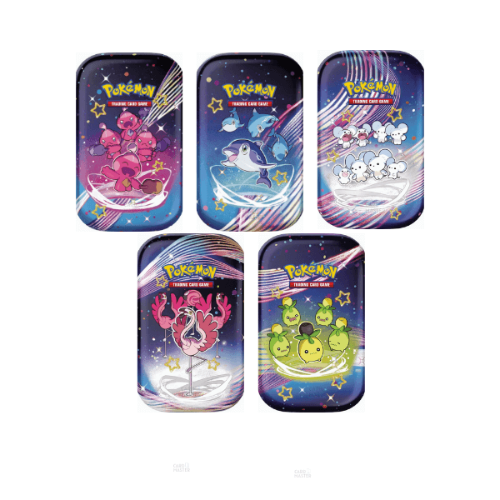 Pokemon TCG: Scarlet&Violet 4.5 Paldean Fates Mini Tin (Lucky Dip) קלפי פוקימון TCG מקוריים מארז פח