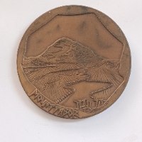 הר תבור- שנת 1986, מדליה ברונזה, 59 מ"מ, החברה הממשלתית למדליות ולמטבעות