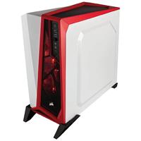Corsair Carbide SPEC-ALPHA White/Red מארז מחשב Mid-Tower לגיימינג