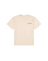 טישירט WRANGLER GRAPHIC TEE לבן וינטז הדפס אדום