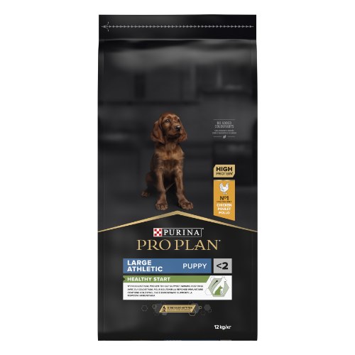 פרו פלאן גורים גזע גדול עוף 12 קג - PRO PLAN PUPPY LARGE CHICKEN 12 KG