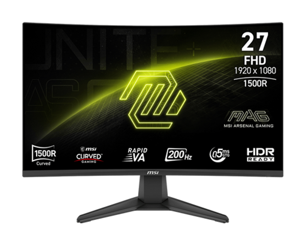 מסך מחשב קעור MAG 276CF E20 MSI
