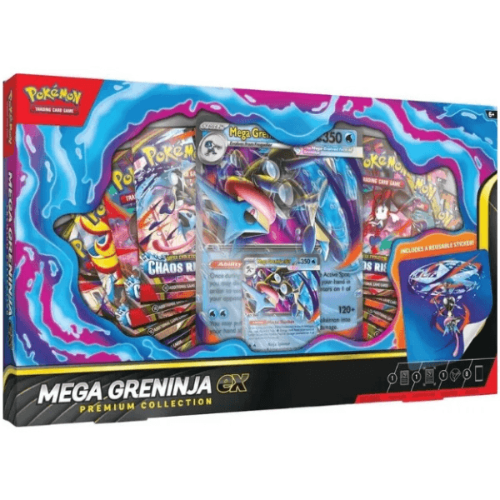 Pokemon TCG: Mega Greninja ex Premium Collection קלפי פוקימון מקוריים מארז גרינינג'ה