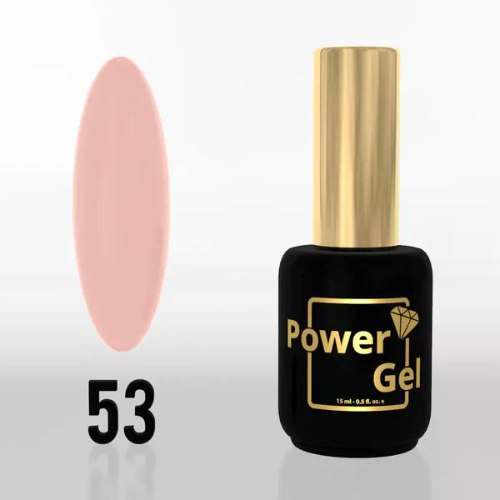 לק ג'ל 53 פאוור ג'ל POWER GEL