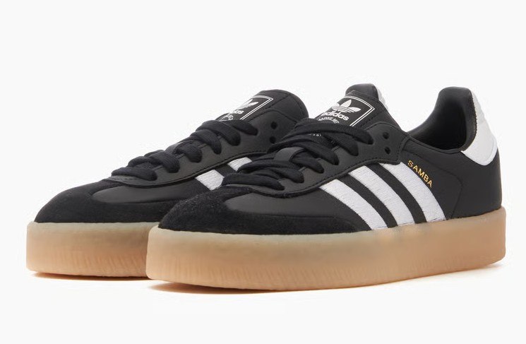 סניקרס אדידס סמבה מדגם Adidas Sambae W שחור לבן