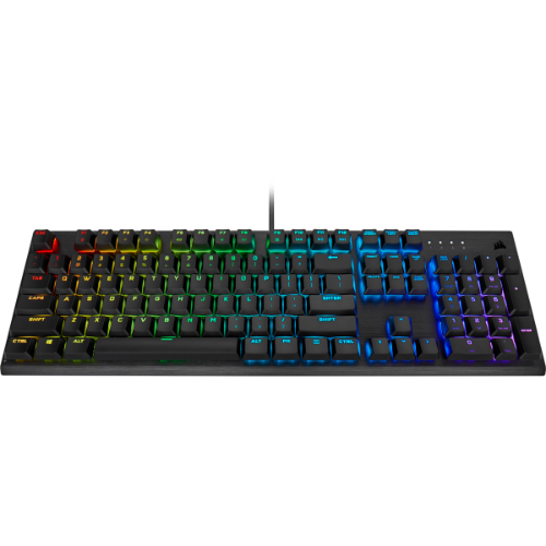 מקלדת גיימינג מכנית CORSAIR K60 RGB PRO LOW PROFILE