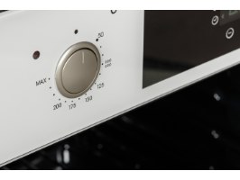 תנור אפייה בנוי דיגיטלי קנדי CANDY FCP605WXLE-ISR זכוכית לבן