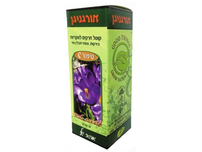 טימור C הדברה אורגנית