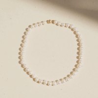 שרשרת פנינים 7.5-8 ממ 42 סמ
