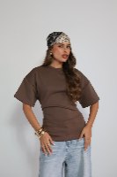 חולצה קשירה בגב