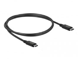 כבל מסך Delock USB 4 40 Gbps Coaxial Thunderbolt 3 Cable 0.8 m