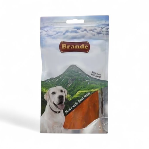 BRANDE | חטיף רצועות סלמון | 80 גרם