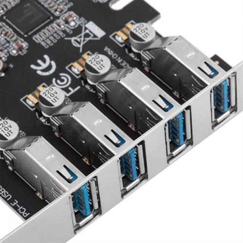 מפצל USB 3.0 פנימי למחשב 4 יציאות