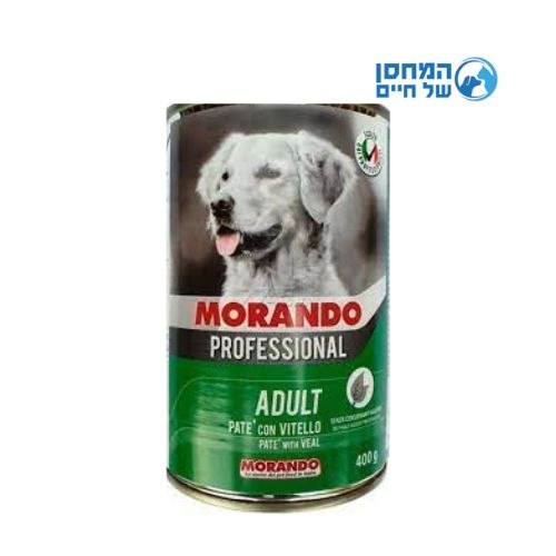 מורנדו פטה צייד 400 גרם לכלבים