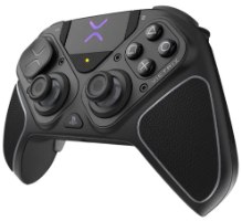 בקר משחק מודולרי אלחוטי Turtle Beach Victrix Pro BFG Reloaded PS – מבט חזיתי בזווית על הבקר השחור