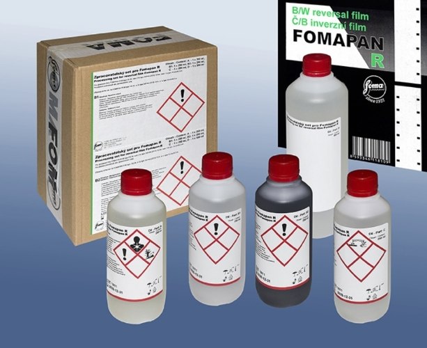 Foma B&W Reversal Film Processing Kit  ערכה לפיתוח פוזיטיב REVERSAL של סרטי שחור לבן