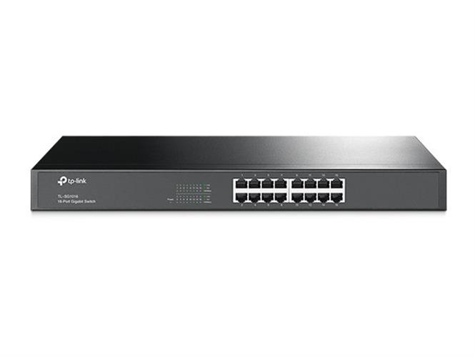 סוויץ' TPLINK TL-SG1016 16 PortDesktop&Rackmount Switch 1G