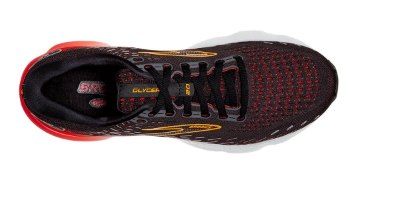 BROOKS | ברוקס - נעלי ריצה גברים Glycerin 20 רוחב D שחור אדום | ברוקס גברים