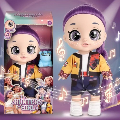 בובת קיי פופ מנגנת עם עיניים 5D גדולות – K-POP5D