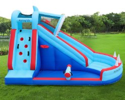 מתנפח מים הכריש הענק W83046 מבית Air My Fun