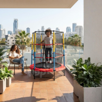 טרמפולינה קטנה לבית TNC140R מבית קפיץ קפוץ