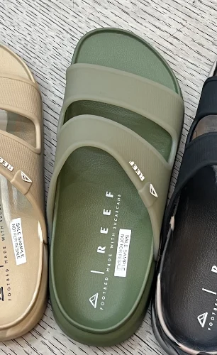 CJ6241 Oasis Double Up Fossil כפכפי ריף - זית