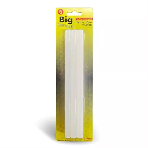 מארז 6 נרות דבק ביג Big בבליסטר קוטר 11.5 מ"מ אורך 20 ס"מ