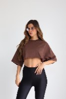 חולצה קרופ ariel