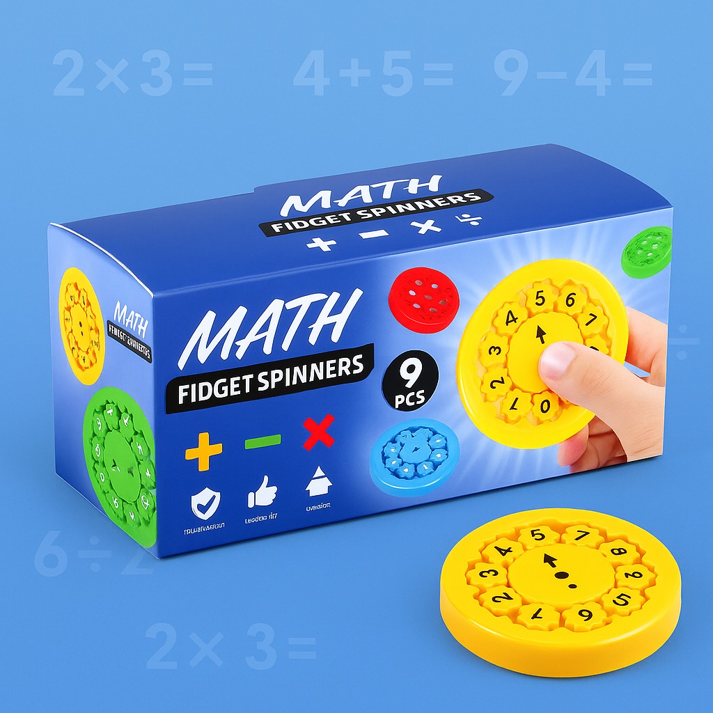 כל הפעולות המתמטיות עם EduSpin