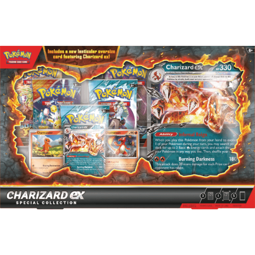 Pokemon TCG: Charizard ex Special Collection קלפי פוקימון מקוריים מארז צ'ריזארד