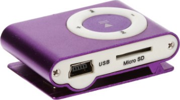 ​​​​​​​נגן MP3 קומפקטי עם קליפס תומך עד 32GB מגיע עם כבל ואוזניות