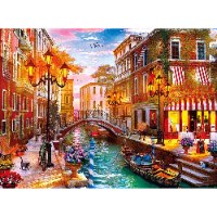 קלמנטוני - פאזל 500 חלקים ונציה בשעות הערב - Clementoni Puzzle Sunset Over Venice