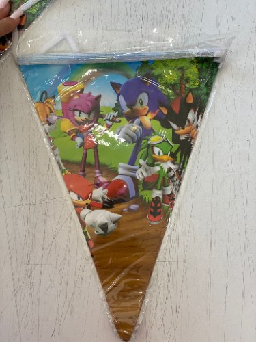 שרשרת דגלים סוניק