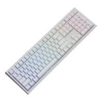מקלדת מכנית אלחוטית Ducky One X Wireless Analog Switch White עברית/אנגלית