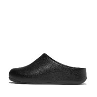 כפכף סגור עור שחור פיטפלופ FITFLOP