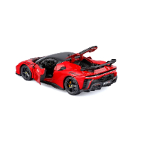דגם מכונית פרארי ספורט אדומה - Bburago Ferrari SF90 XXStradale 1:24
