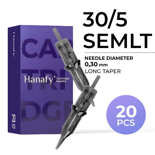 סט 20 מחטים HANAFY PRO 30/5 SEMLT