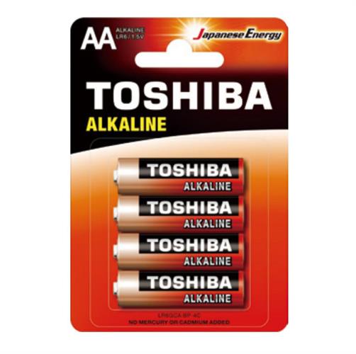 מארז 12 רביעיות סוללות AA - חברת Toshiba